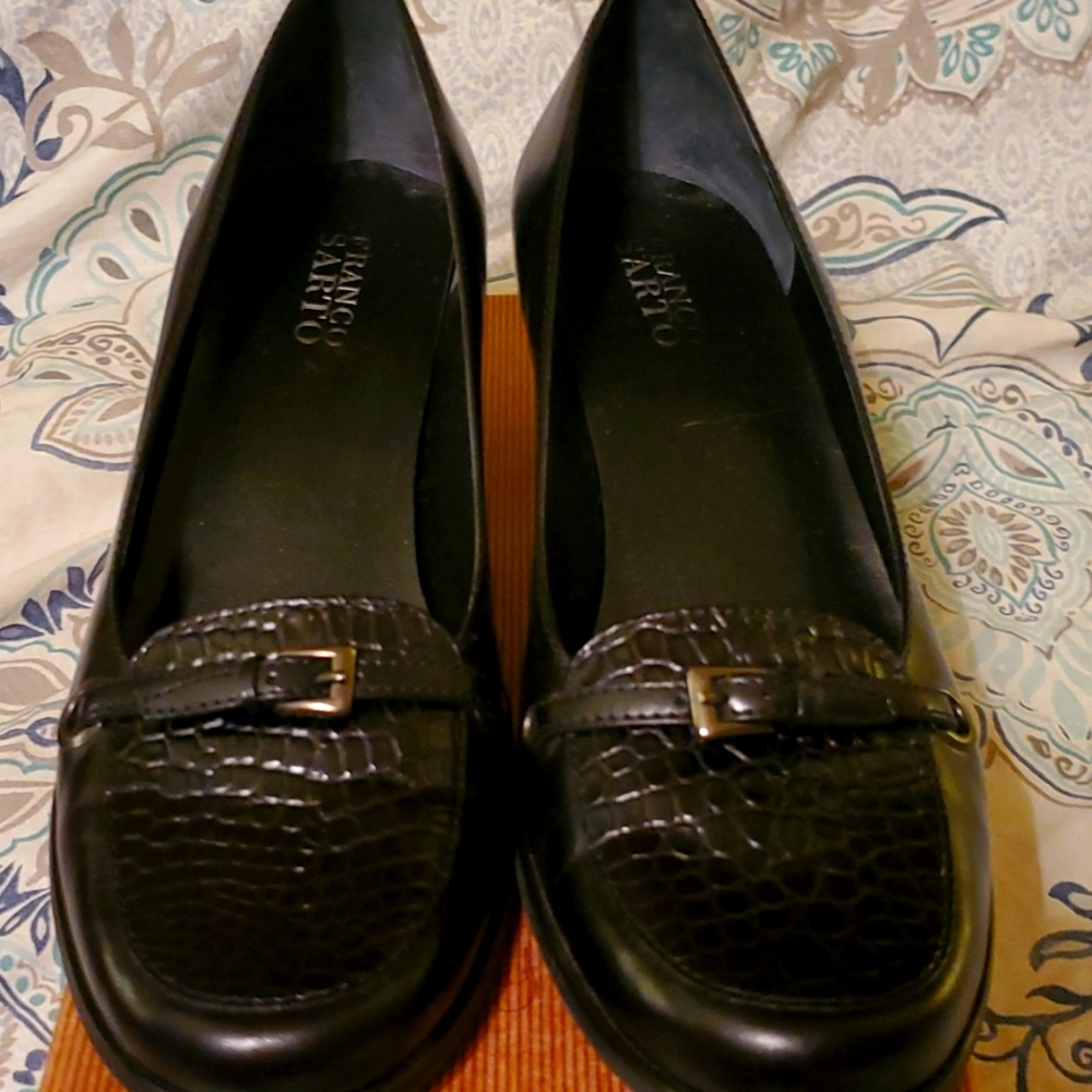 Franco Sarto Oneida Black heels size 10